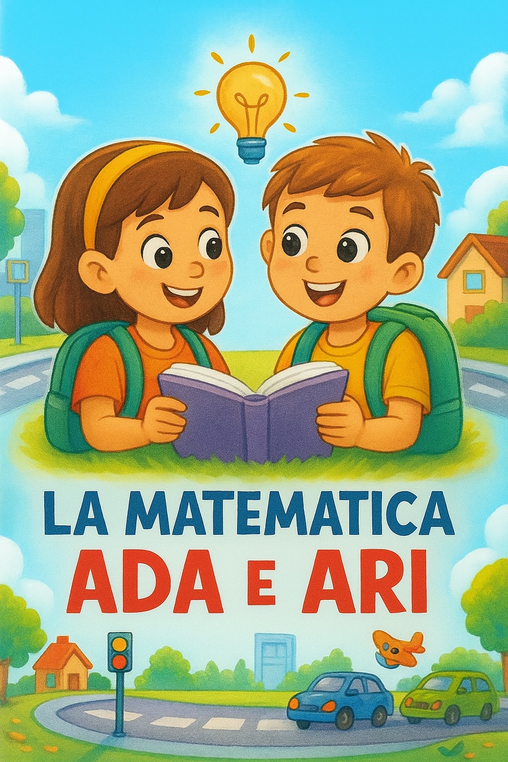 Copertina del libro La matematica di Ada e Ari